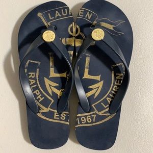 Womens Ralph Lauren Flip Flops